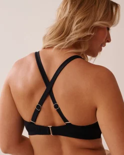 Online D Cup Bralette Bikini Top Always So Chic|Supportive Swimwear