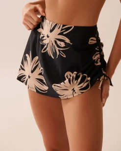 Online High Waist Skirt Bikini Bottom On Neutral Ground|Bottoms