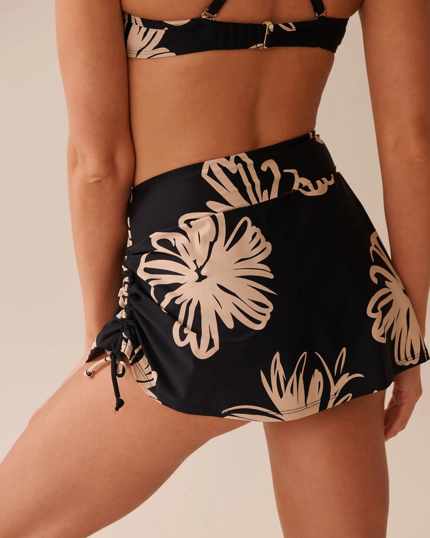 Online High Waist Skirt Bikini Bottom On Neutral Ground|Bottoms