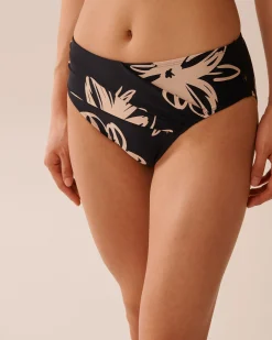 Outlet Mid Waist Bikini Bottom On Neutral Ground|Bottoms