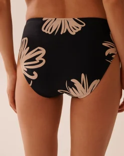 Outlet Mid Waist Bikini Bottom On Neutral Ground|Bottoms