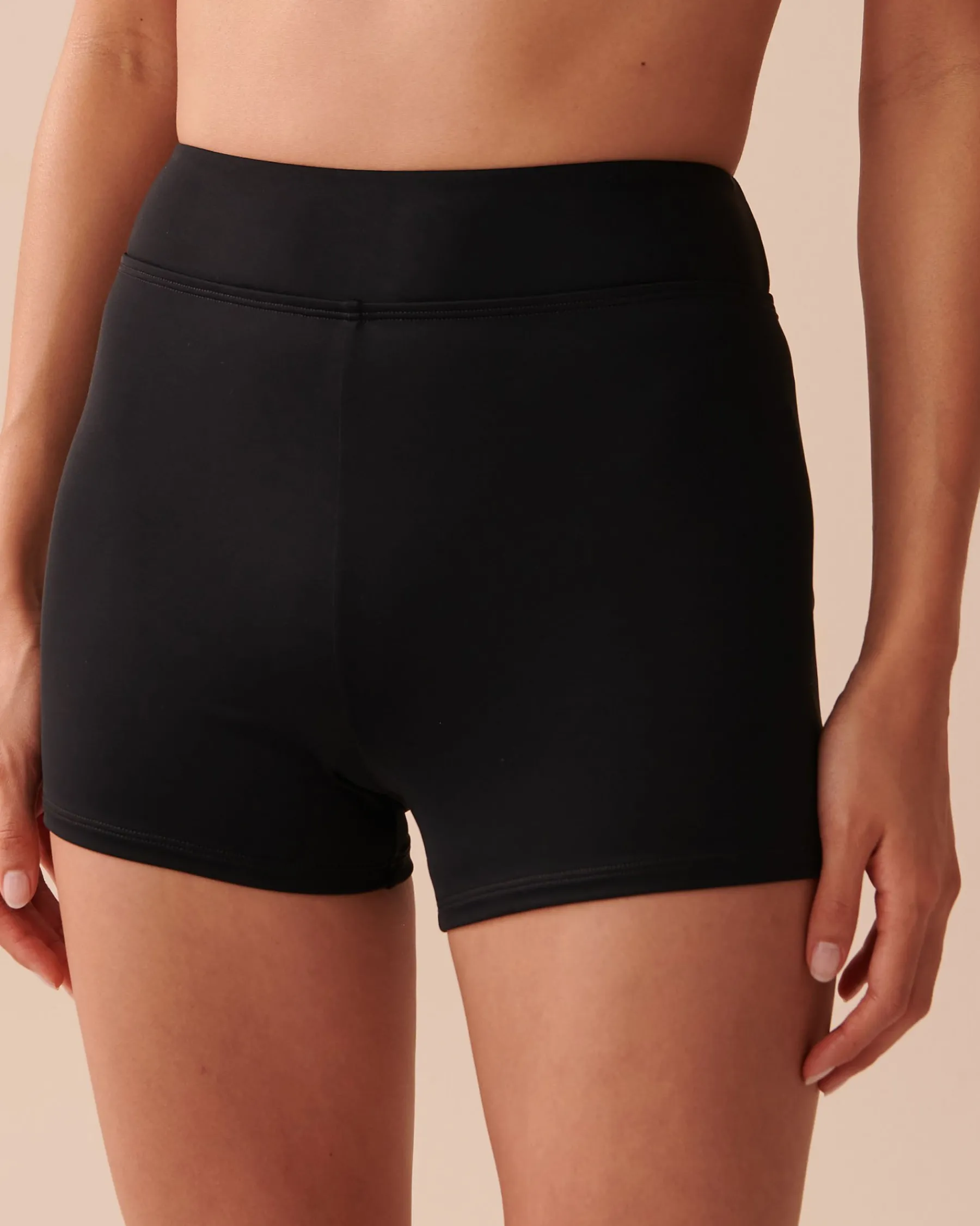 Sale Mid-rise Boyleg Bikini Bottom Always So Chic|Black Swimwear