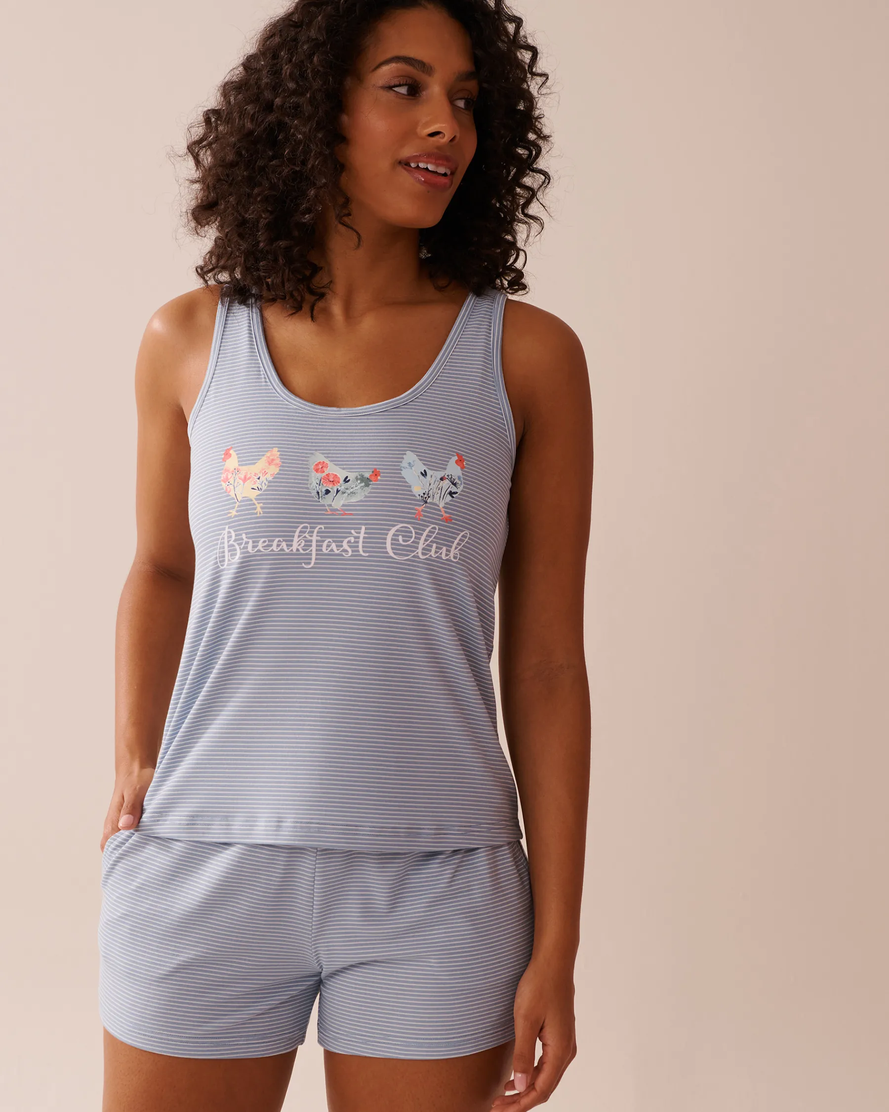 Clearance Chicken Print Super Soft Cami The Peachy Dream Collection|Tops