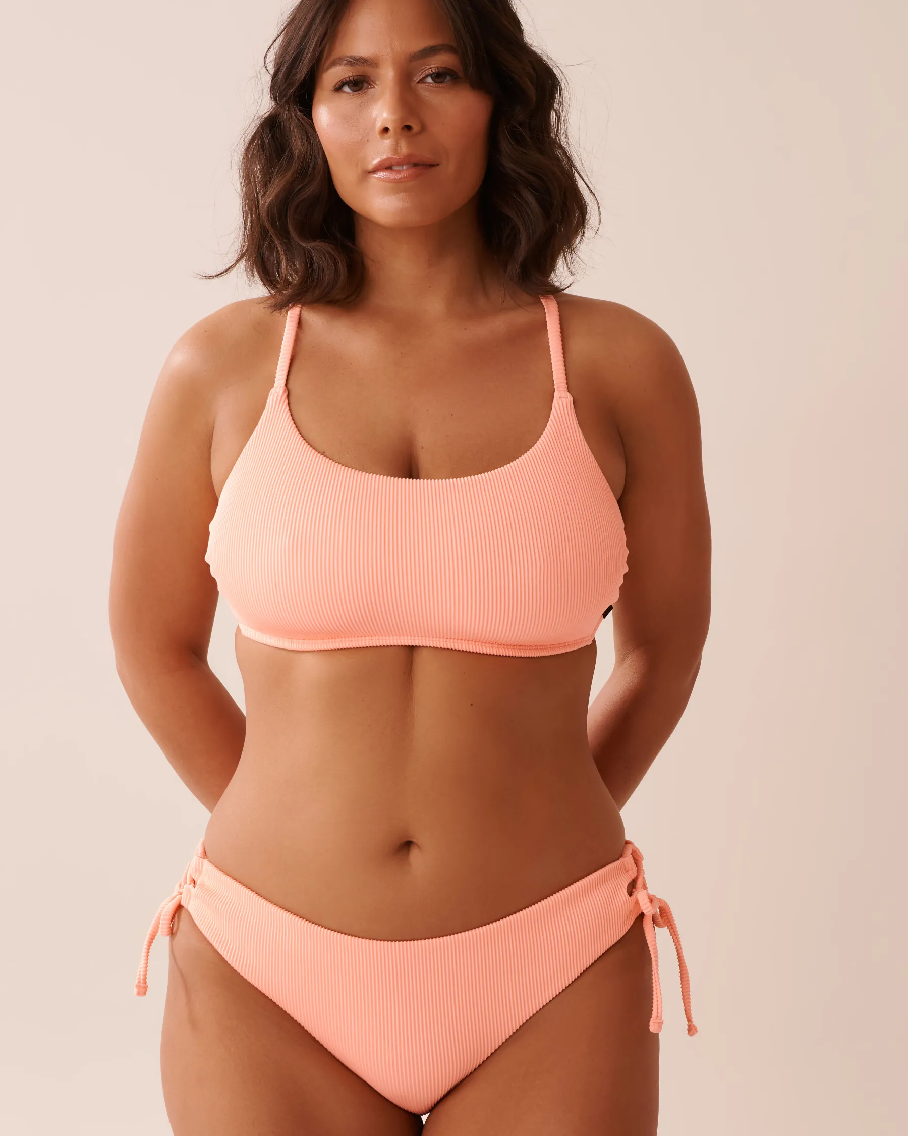 New Ribbed Bralette Bikini Top Texture Play|Summer Romance