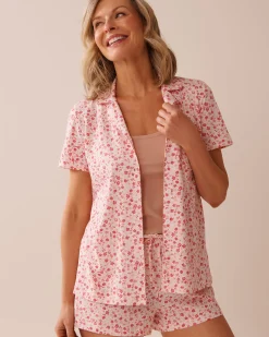New Coton Cami Cotton Pajamas|Tops