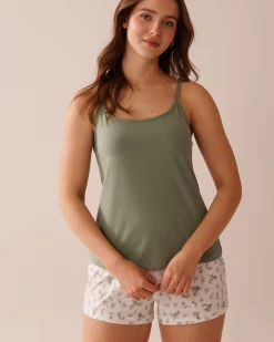 Sale Cotton Cami Cotton Pajamas|Tops