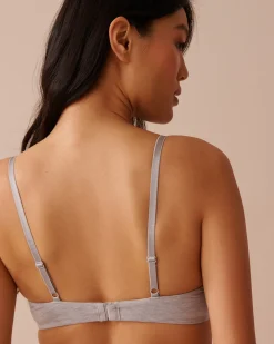 Hot Lightly Lined Demi Modal Bra T-shirt Bras|Demi Cup
