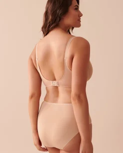 Hot Lightly Lined Sleek Back Bra T-shirt Bras|Full Coverage