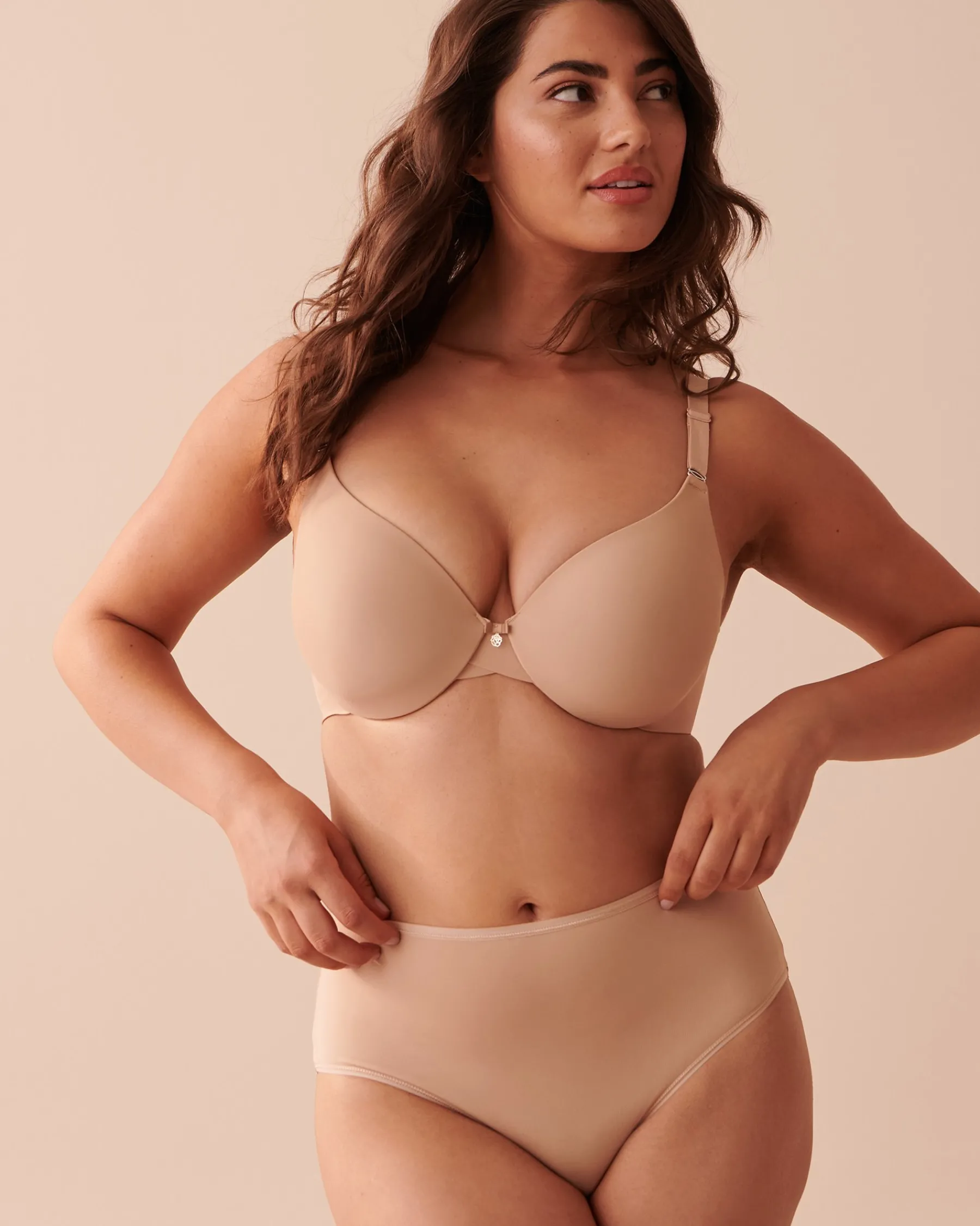 Hot Lightly Lined Sleek Back Bra T-shirt Bras|Full Coverage