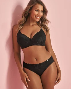Best Lightly Lined Wireless Sleek Back Bra Sleek Back|Full Coverage