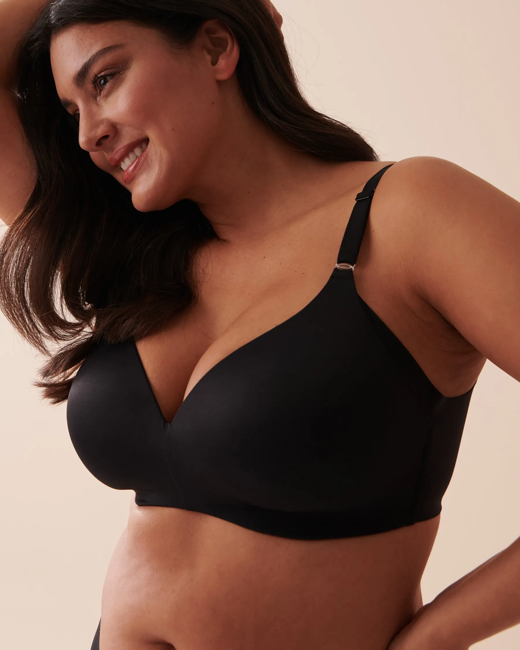 Clearance Lightly Lined Wireless Sleek Back Bra T-shirt Bras|Sleek Back
