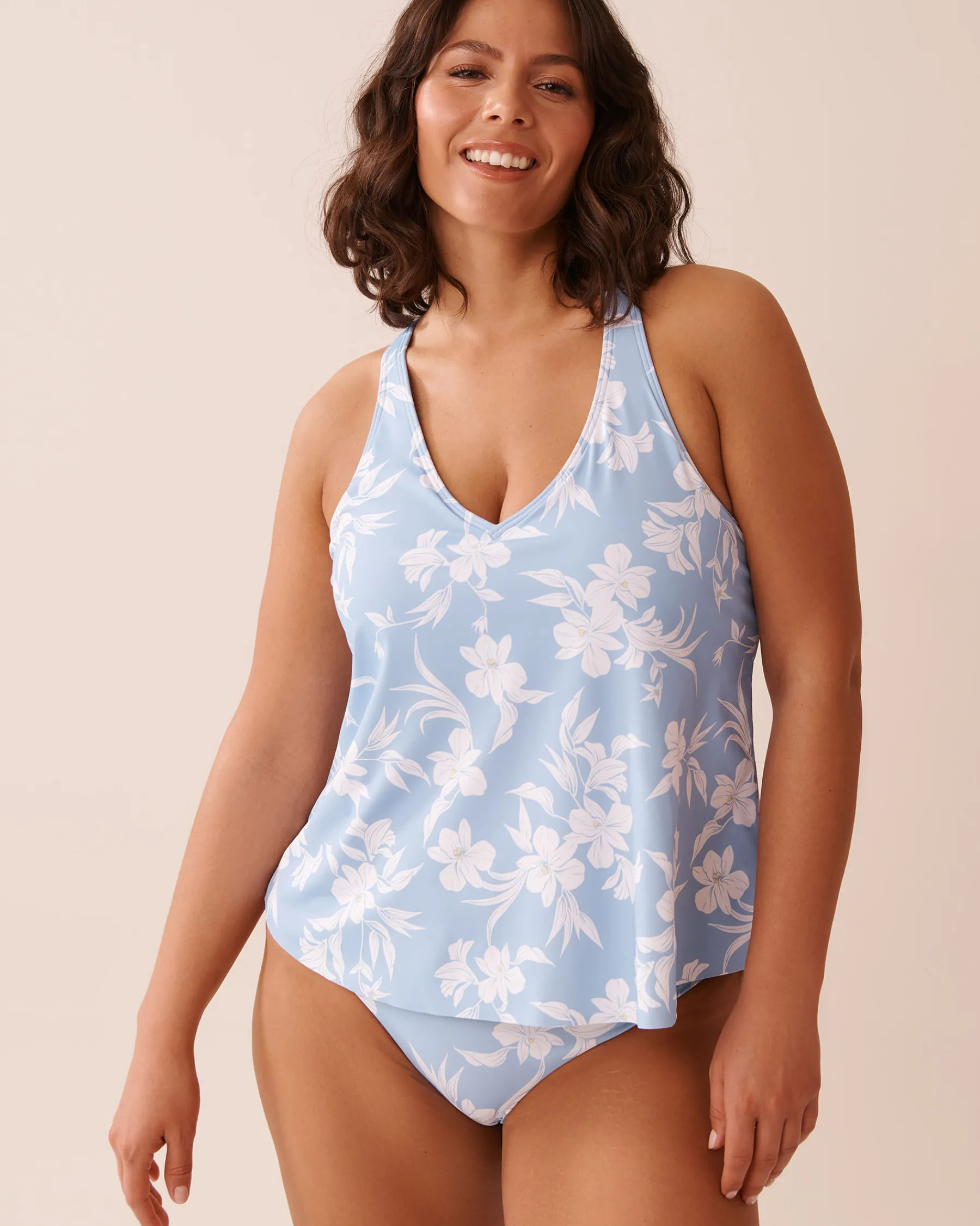 Clearance Racerback Tankini Top A Splashing Escape|Tankinis