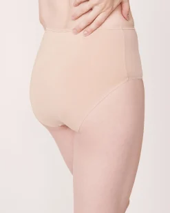 Clearance Microfiber Sleek Back High Waist Bikini Panty High Waist|Bikini