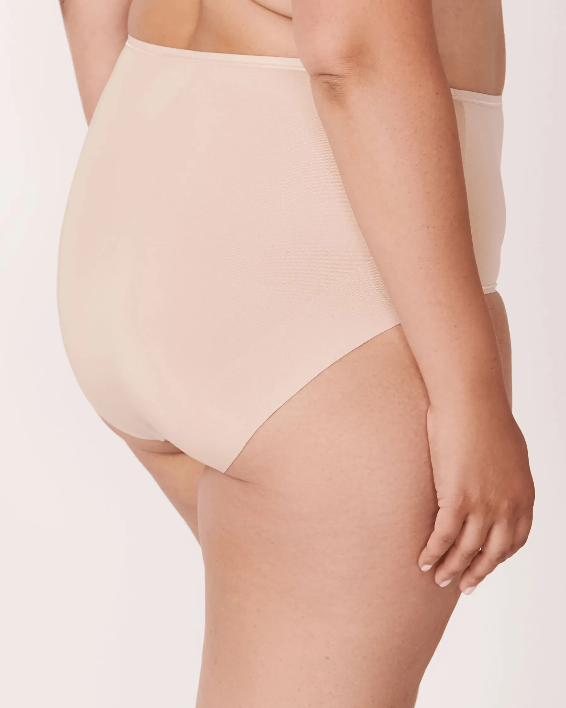 Clearance Microfiber Sleek Back High Waist Bikini Panty High Waist|Bikini