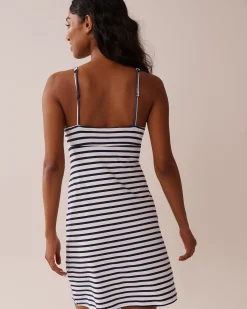 Best Nautical Stripe Super Soft Nightie The Peachy Dream Collection|Nightshirts