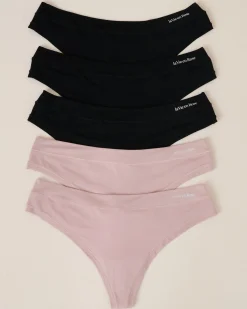 Hot 5-Pack Modal Thong Panty Panty Packs|Thong