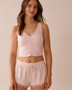 Best Super Soft Crop Cami The Peachy Dream Collection|Tops