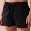 Online Recycled Fiberts Shorts Always So Chic|Black Swimwear