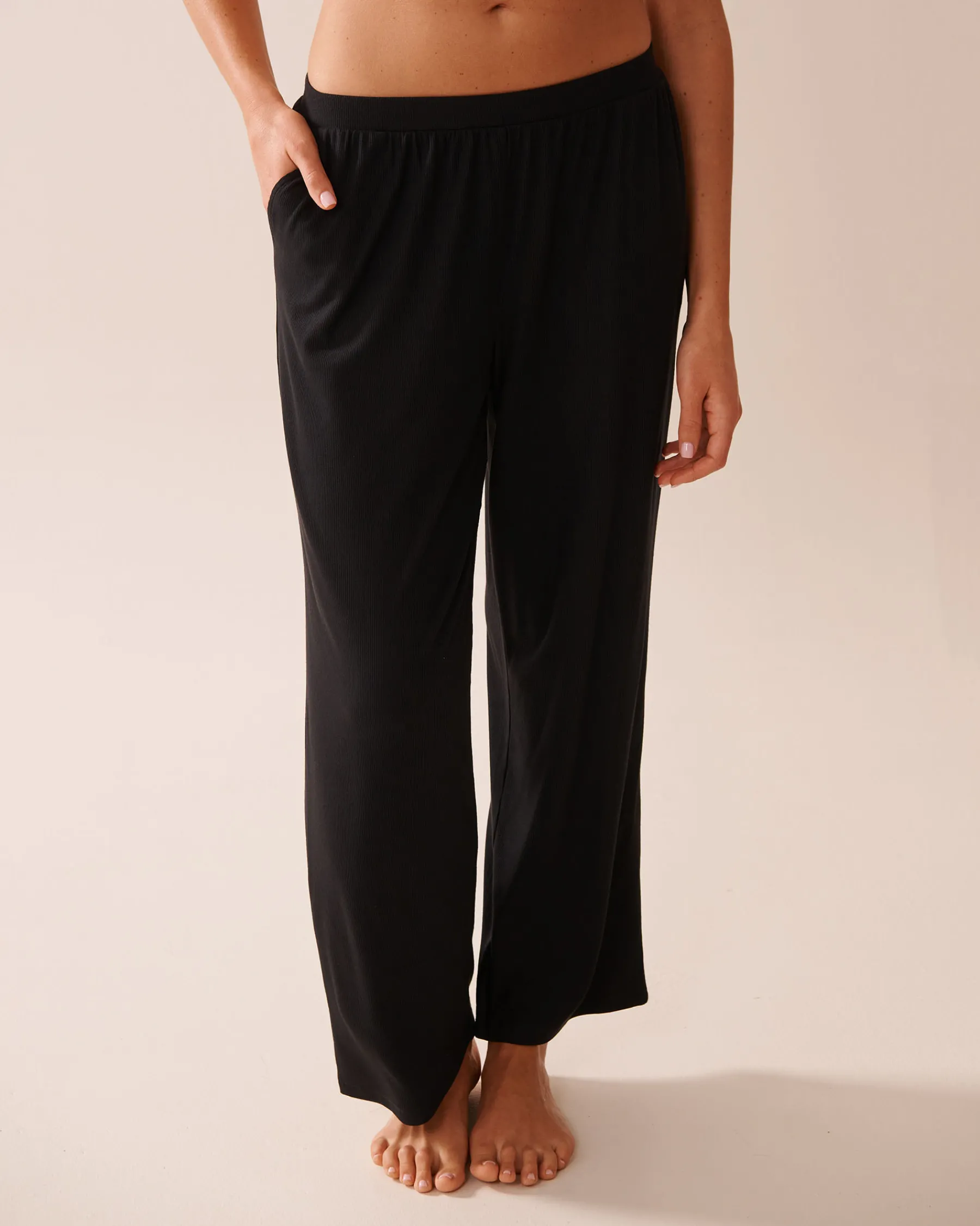 New Ribbed Modal Pants Modal Pajamas|Bottoms