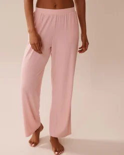 Sale Ribbed Modal Pants Modal Pajamas|Bottoms