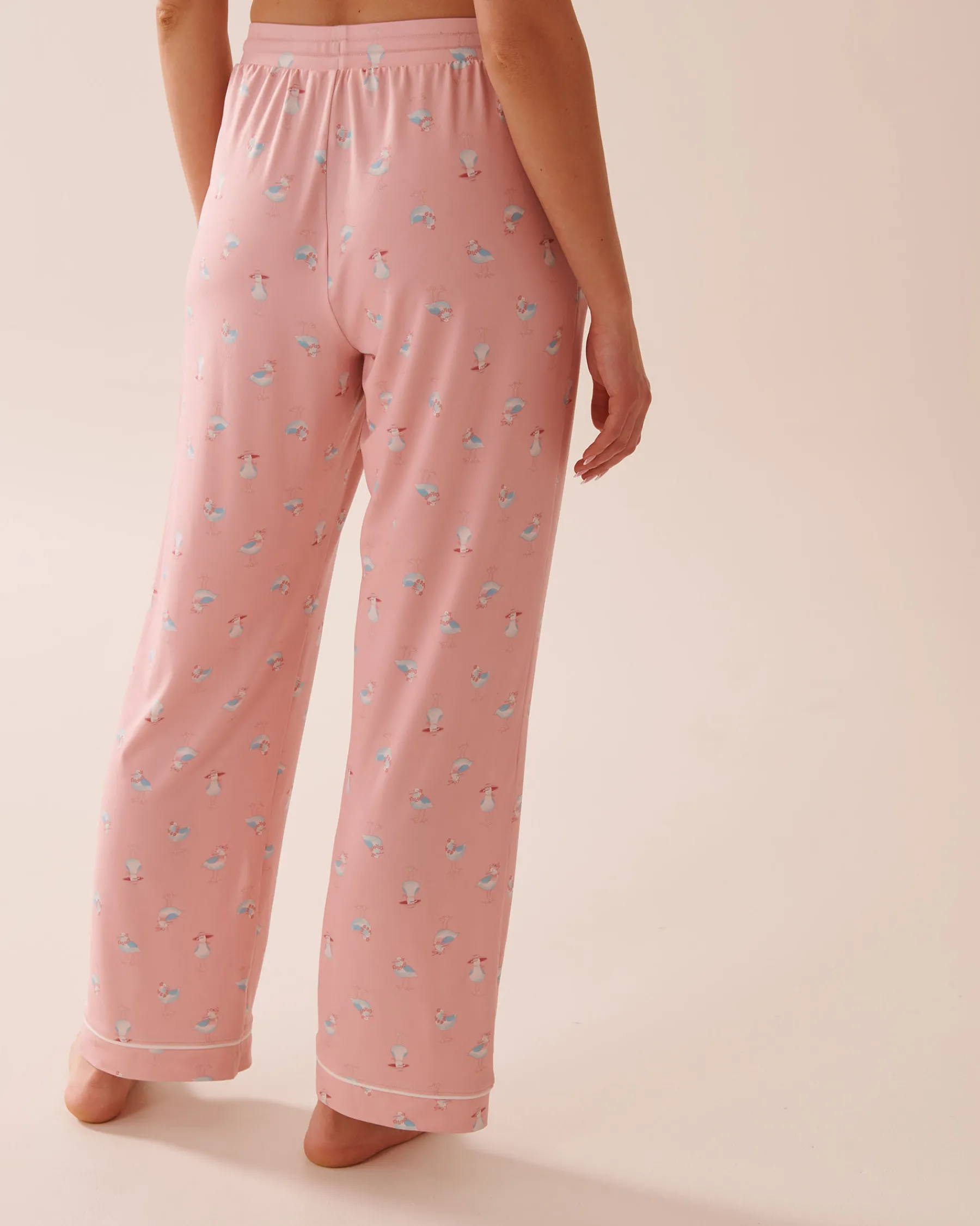 Best Seagull Print Super Soft Pajama Pants The Peachy Dream Collection|Bottoms