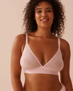 Sale Sheer Mesh Bralette Summer Bras|Wireless