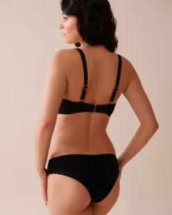 Best SOLID Crochet D Cup Triangle Bikini Top Always So Chic|Texture Play