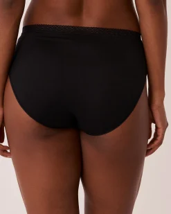 Super Soft Lace Trim High Waist Bikini Panty The Peachy Dream Collection|High Waist