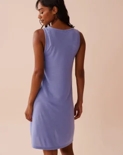 Clearance Twisted Slub Dress A Splashing Escape|Beachwear