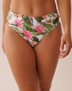 Outlet WATER LILY Mid Waist Bikini Bottom Bottoms