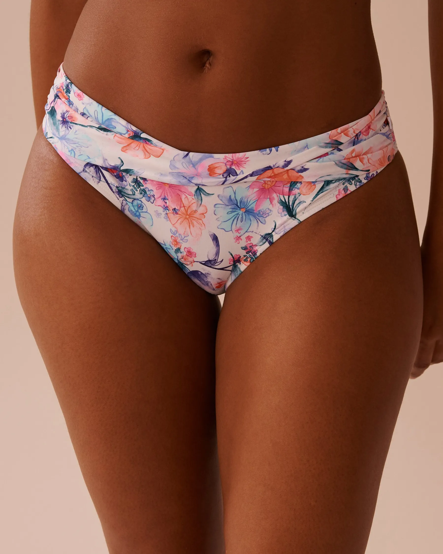 New WATERCOLOR Brazilian Bikini Bottom Bottoms
